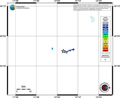 Mappa MCS - territori località