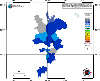 Mappa MCS - territori comuni