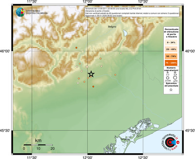 Mappa comuni con almeno 3 questionari