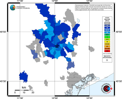 Mappa MCS - territori comuni