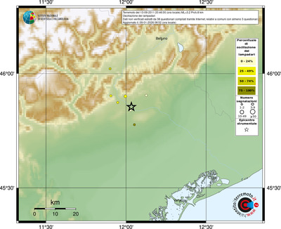 Mappa comuni con almeno 3 questionari