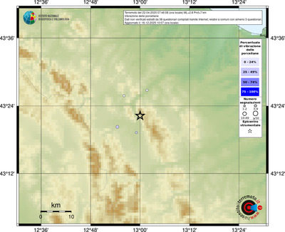 Mappa comuni con almeno 3 questionari