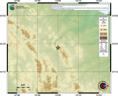 Mappa comuni con almeno 3 questionari