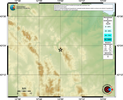 Mappa comuni con almeno 3 questionari