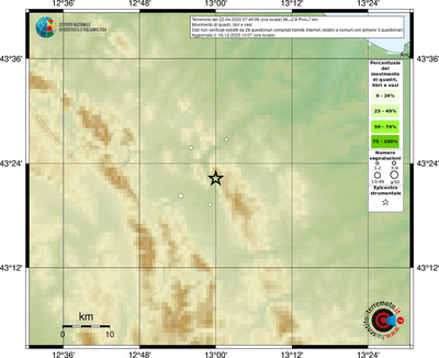 Mappa comuni con almeno 3 questionari