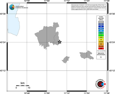 Mappa MCS - territori comuni