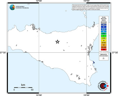 Mappa MCS - territori delle località