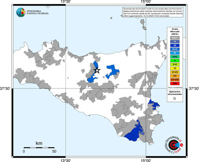 Mappa MCS - territori comuni