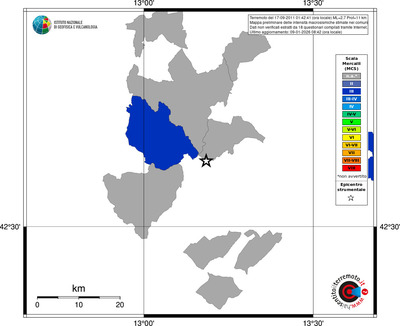 Mappa MCS - territori comuni