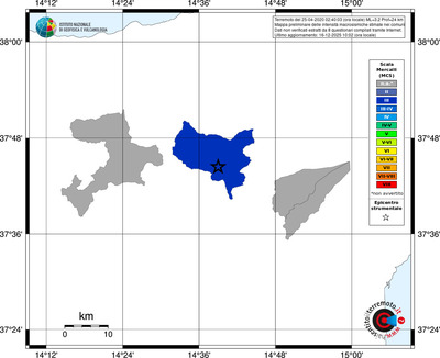 Mappa MCS - territori comuni