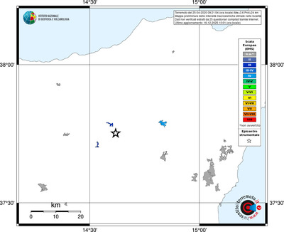 Mappa EMS - territori località