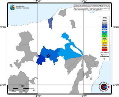 Mappa MCS - territori comuni