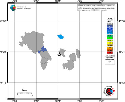 Mappa MCS - territori comuni