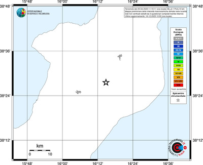 Mappa EMS - territori località