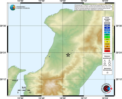 Mappa EMS - località