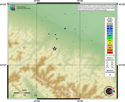 Mappa EMS - comuni