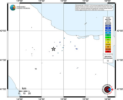 Mappa MCS - territori località