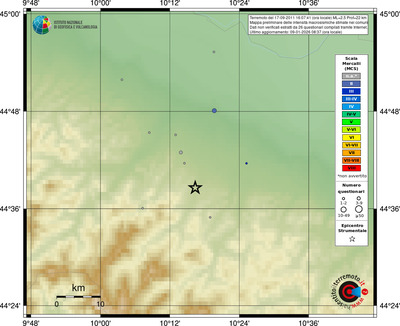 Mappa MCS - comuni