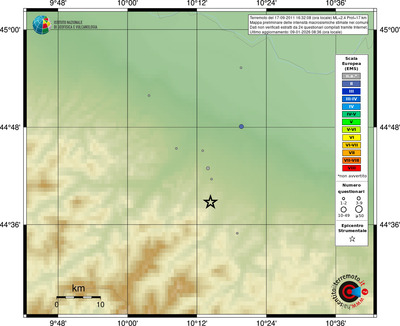 Mappa EMS - comuni