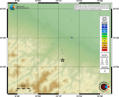 Mappa MCS - comuni