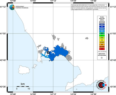 Mappa MCS - territori località