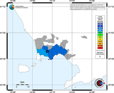 Mappa MCS - territori comuni