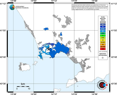 Mappa MCS - territori località
