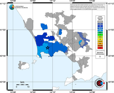 Mappa MCS - territori comuni