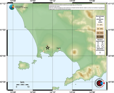 Mappa comuni con almeno 3 questionari