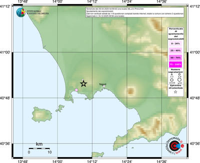 Mappa comuni con almeno 3 questionari