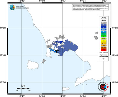 Mappa MCS - territori località