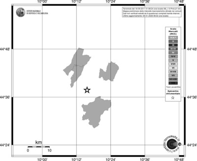 Mappa MCS - territori comuni