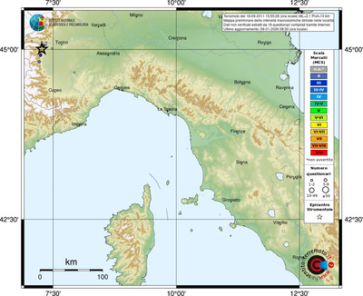 Mappa MCS - località