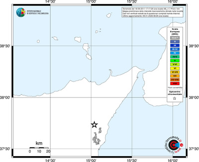 Mappa EMS - territori località