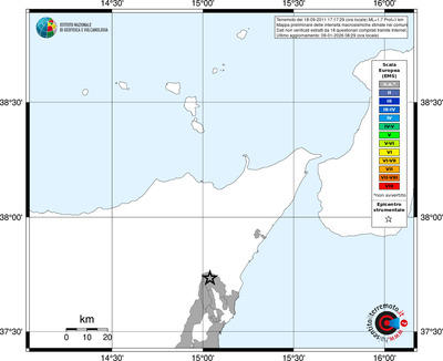Mappa EMS - territori comuni