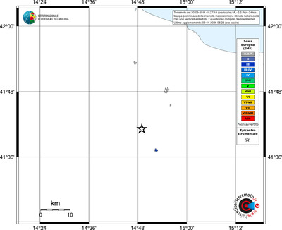 Mappa EMS - territori località