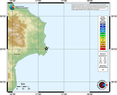 Mappa MCS - località