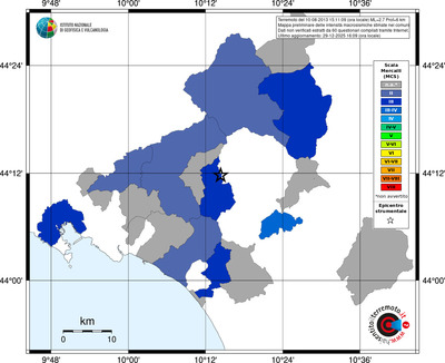 Mappa MCS - territori comuni