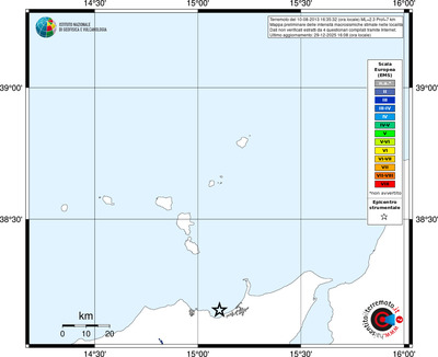 Mappa EMS - territori località