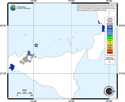 Mappa MCS - territori comuni