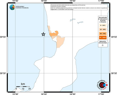 Mappa territorio comunale con almeno 3 questionari