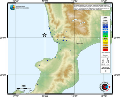 Mappa EMS - località
