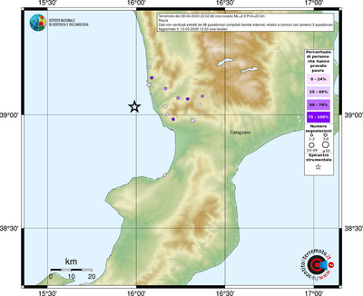 Mappa comuni con almeno 3 questionari