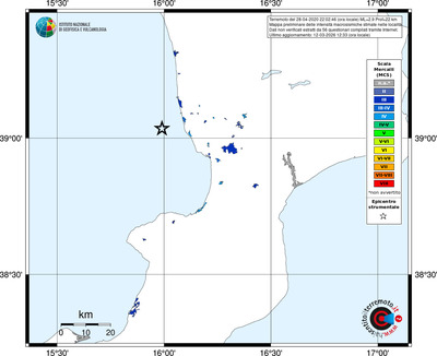 Mappa MCS - territori località