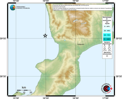 Mappa comuni con almeno 3 questionari