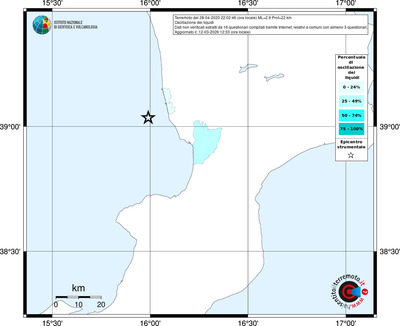Mappa territorio comunale con almeno 3 questionari