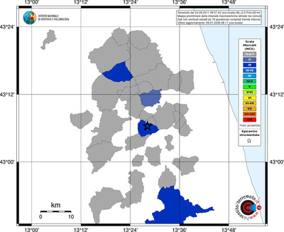 Mappa MCS - territori comuni