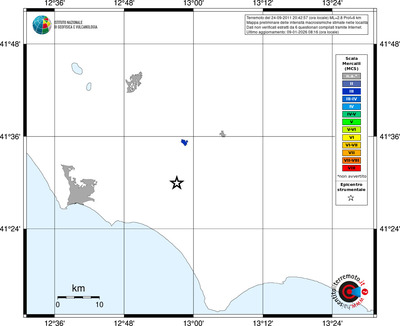 Mappa MCS - territori località