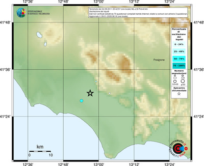 Mappa comuni con almeno 3 questionari