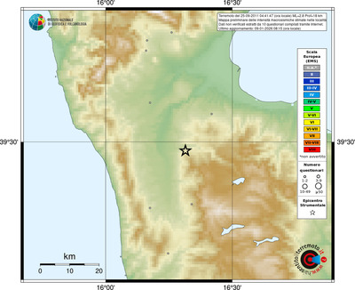 Mappa EMS - località